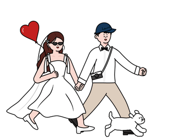 Illustration of Irvin and Clarissa.